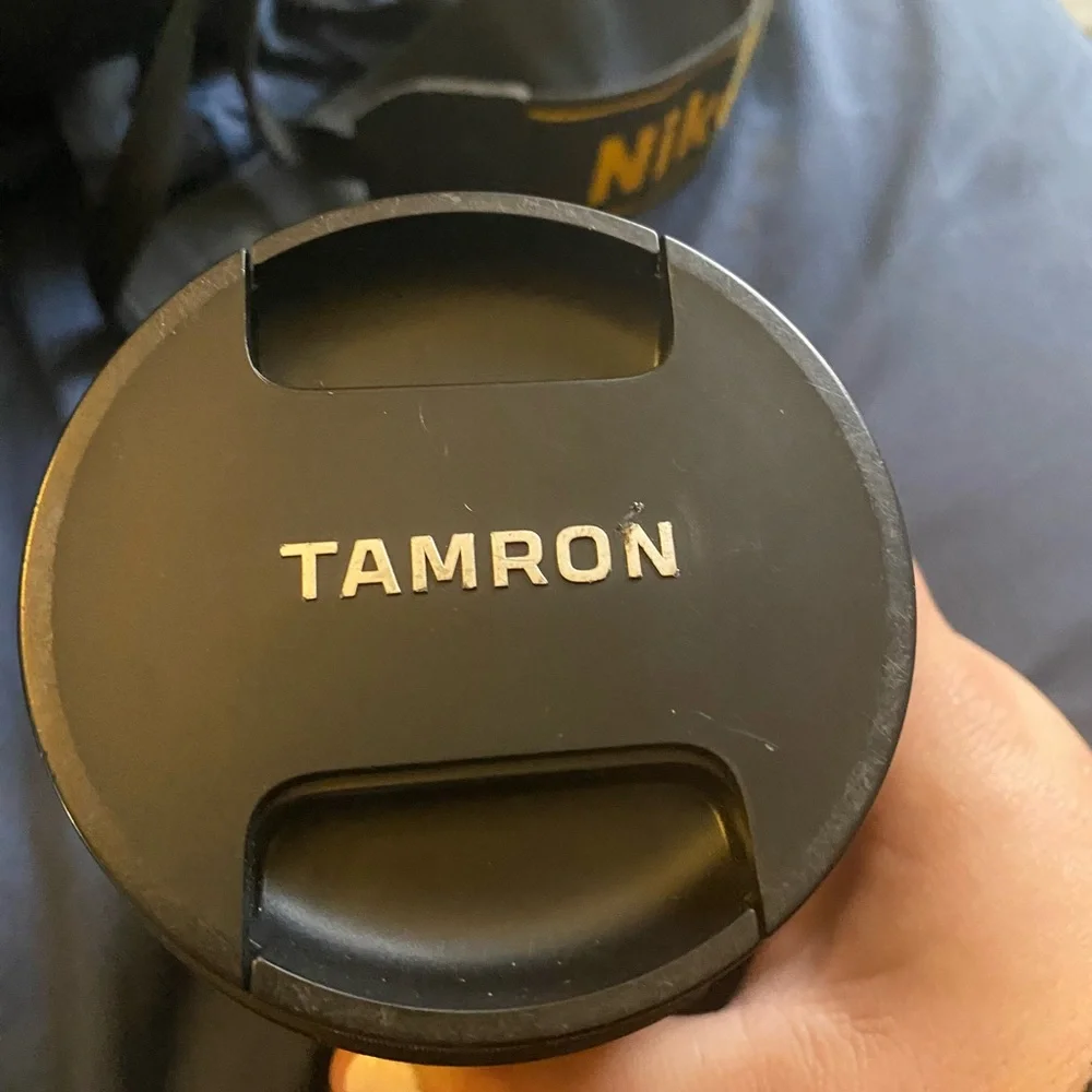 Lens and case for professional digital camera Nikon D850